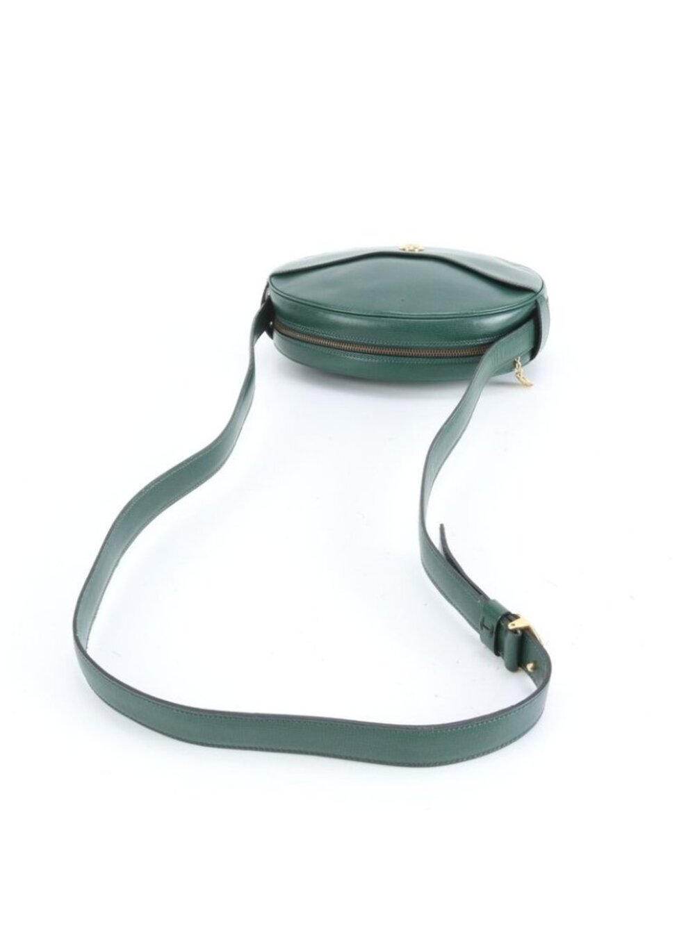 ★SOLD★ Dior Vintage Green Leather Shoulder Bag Crossbody Rem - Picture 2 of 9